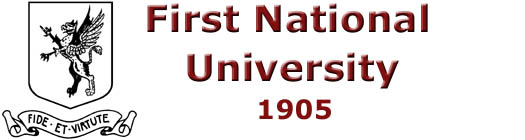 First National University